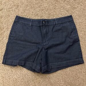Ann Taylor Dark Blue Jean Shorts